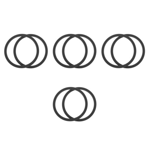 8Pcs Black Silicone Seal Ring for Ice Cream Maker Accessories 1