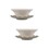 2Sets Ceramic Tea Infuser Coffee Filter White Aluminum Alloy Home Use 6