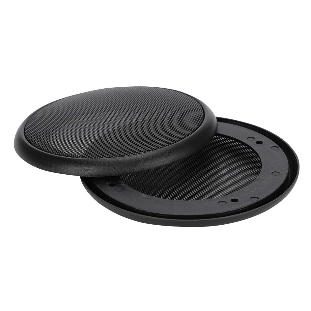 Metal Speaker Grills 4 Inch Pair Black 7340572930729