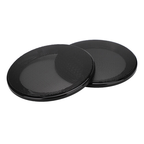 Black 4Inch Speaker Grille Covers (Pair) 2
