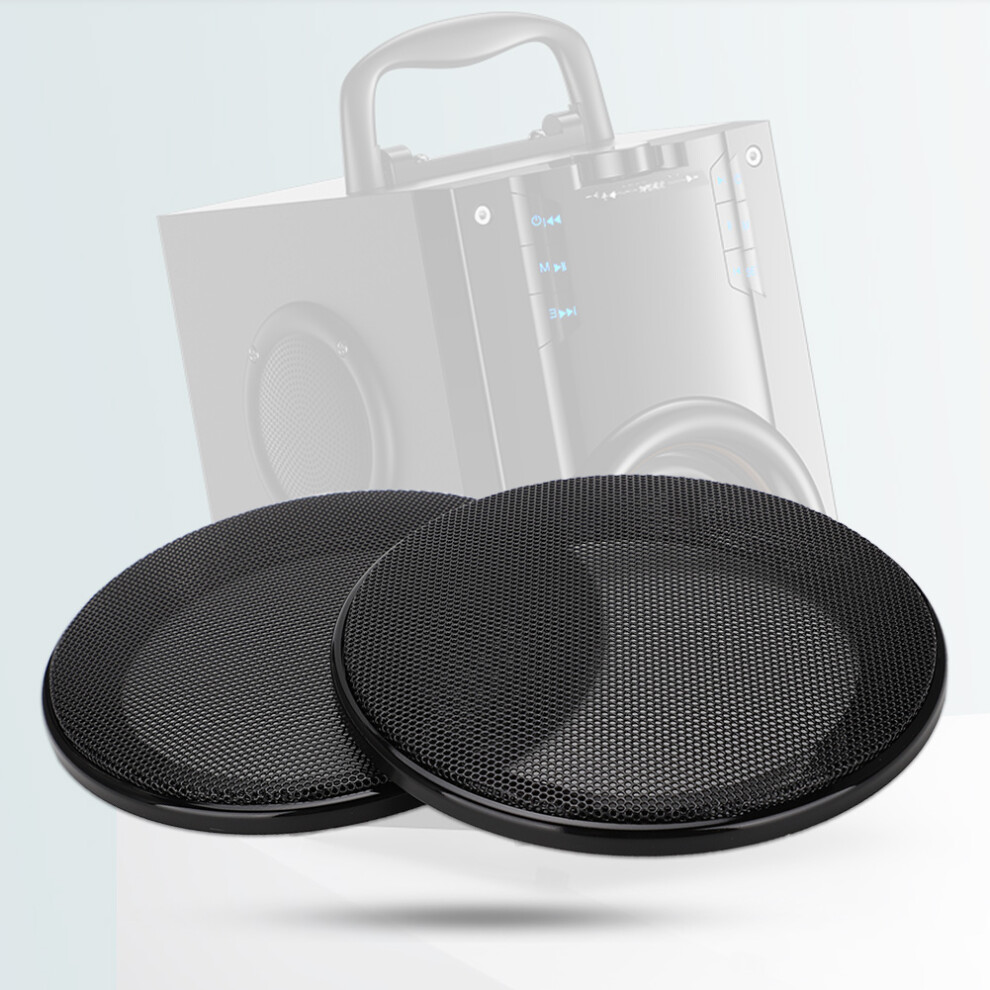 Two 4Inch Metal Speaker Grille Covers 7790334716861
