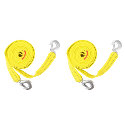 2Pièces De Remorque Résistante Nylon Avec Crochets Robusts