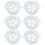 6Pcs Adjustable White Mask Support Pad Breathable Mask Inner Bracket 1