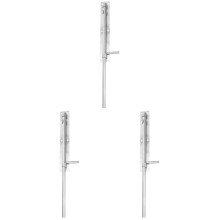 3Pcs Durable Stainless Steel Barrel Bolt Silver Door Locks for Bedroom