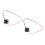 2Pcs Portable Silent Mini Dc Fan Black Plastic Cooling for Electronics 2