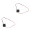 2Pcs Portable Silent Mini Dc Fan Black Plastic Cooling for Electronics 7