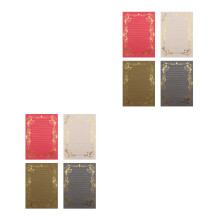 8Sets Hot Stamping Briefpapier Set Speciaal Voor Schrijven