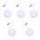 5Pcs Stylish Recessed LED Downlight White Ultra-Thin Ceiling Lamp 2