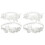 2Sets Kant Bloem Jarretels Bruid Wit Elegant En Elastisch 1