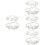 4Sets Elastische Bruidsjarretels Wit Kant Bloem Feestelijke Bruiloft 5