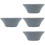 4Pcs Ceramic Tea Infuser Grey Color Easy Clean Coffee & Tea Strainer 5