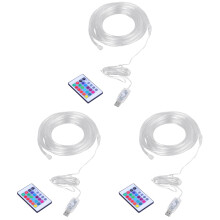 3St Waterdichte Kleurrijke LED Buislampen Voor En Bruiloft