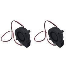 4St Duurzame Hydraulische Voor Koelventilator Zwart 3D Printer