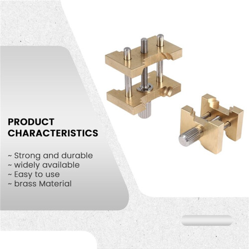 2Pcs Brass Watch Movement Holder Fixed Base Multi Function for Watchmaker Watch Clamp Watches Repair Tools 2
