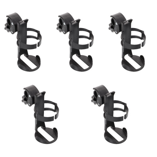 5Pièces - En PP Noir Pour Poussette 1