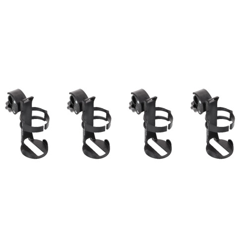 4Pièces - Réglable Noir Pour Poussette 2