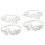 2Sets Kant Bloem Jarretels Bruid Wit Elegant En Elastisch 3