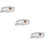 3Pcs Silver Egg Shaper Rings for Omelettes Pancakes and Eggs 8