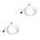 2Pcs High-Performance Electronic Keyboard Connection Cable White 2