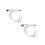 2Pcs High-Performance Electronic Keyboard Connection Cable White 3
