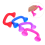 8Pcs Baby Phone Toy Plastic Educational Interactive Game 8