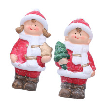 Keramik-Figuren-Set für Kinder, Jungen und Mädchen,