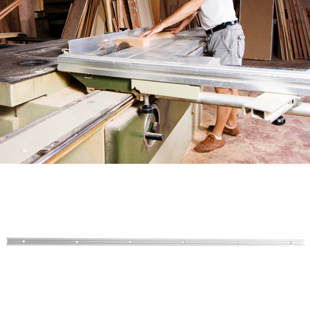 Silver Aluminum T-Slot Miter Track Jig 1000Mm 9421393779907