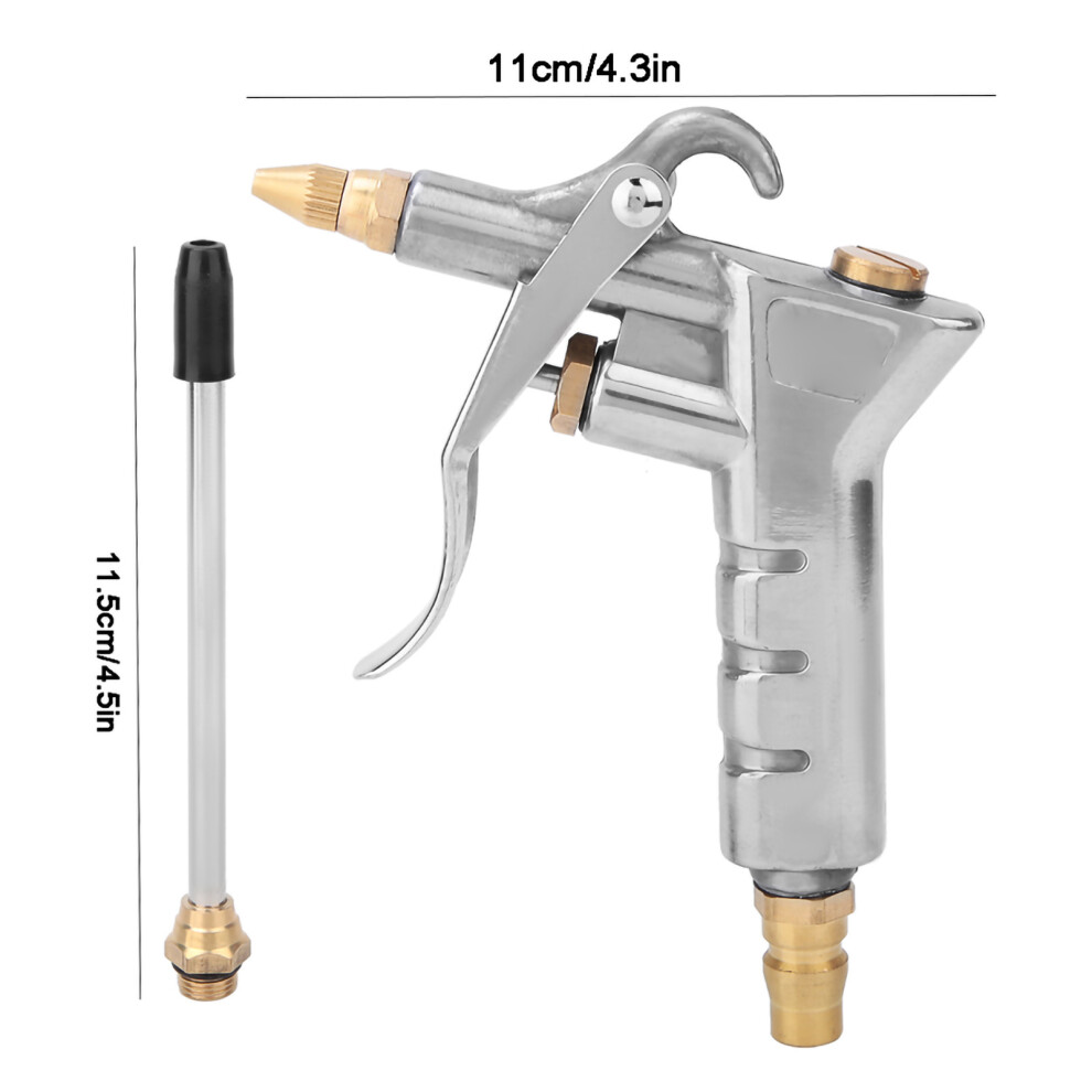 Aluminum Air Dust Blow Gun With Nozzle 110Mm 9461382883604