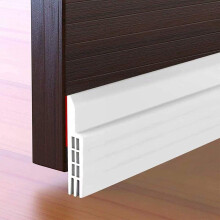 Guarnizione per porte, paraspifferi per porte interne ed esterne, guarnizione isolante termica e acustica, risparmio energetico e riduzione del
