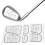 Golf Swing Training Stickers 9pk 1
