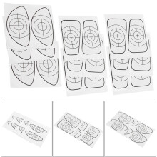 Reusable Golf Club Stickers Set