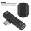 Type-C to 3.5mm + USB-C Charge Adapter (Black) 6