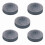 5pcs Billiard Pool Cue Tips Cue Pool Stick-Black crystal leathe 1