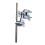 Zinc Alloy Rotating Double Percussion Bracket Mount Holder-clip 1