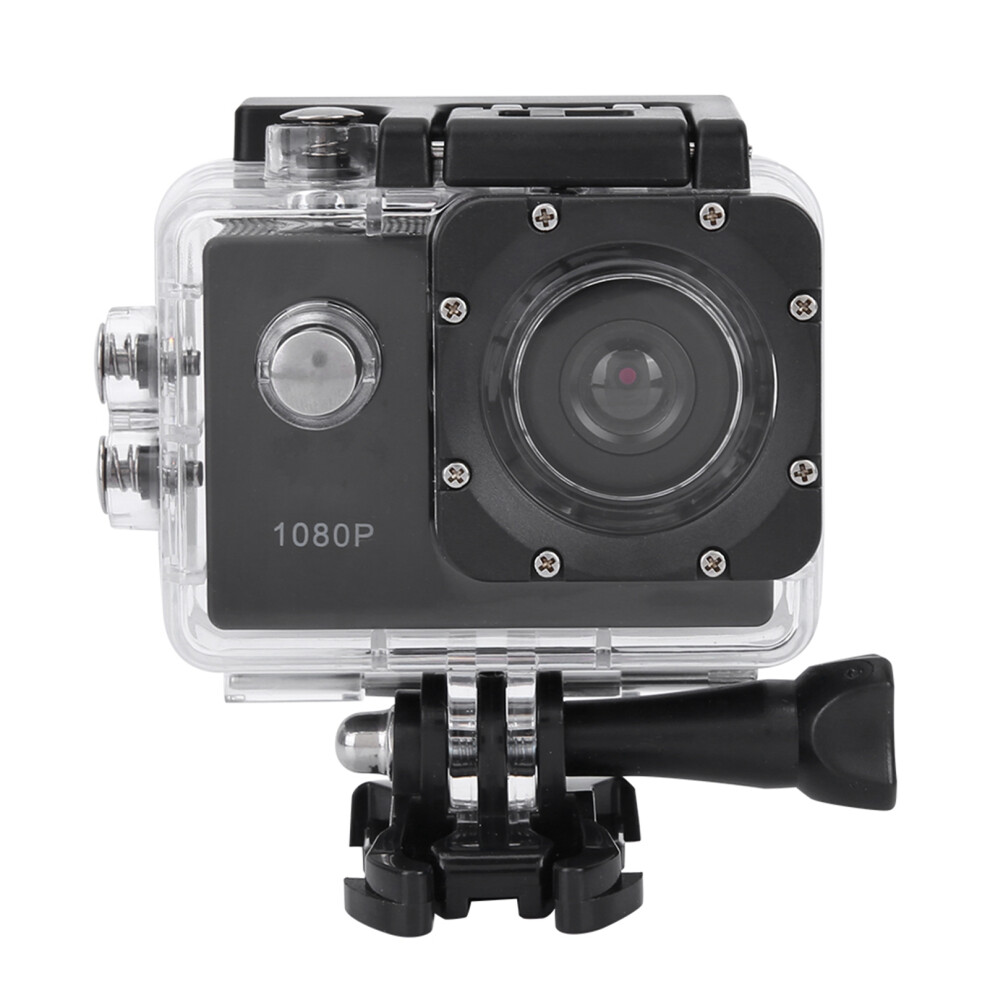 1080P 2In Action Cam, 900Mah, 30M Waterproof Black 6941393780794