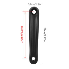 Durable 1 Pair Crank Arms for BMX Cruiser Cyclocross Bike Mid Drive Motor