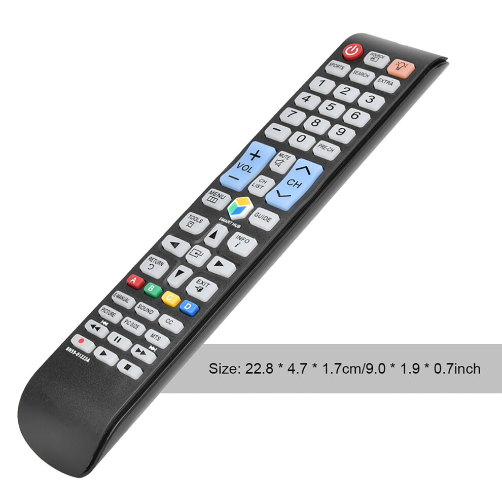 Bn59-01223A Remote, 22.84.71.7Cm, 2Xaaa Black 9461393781098