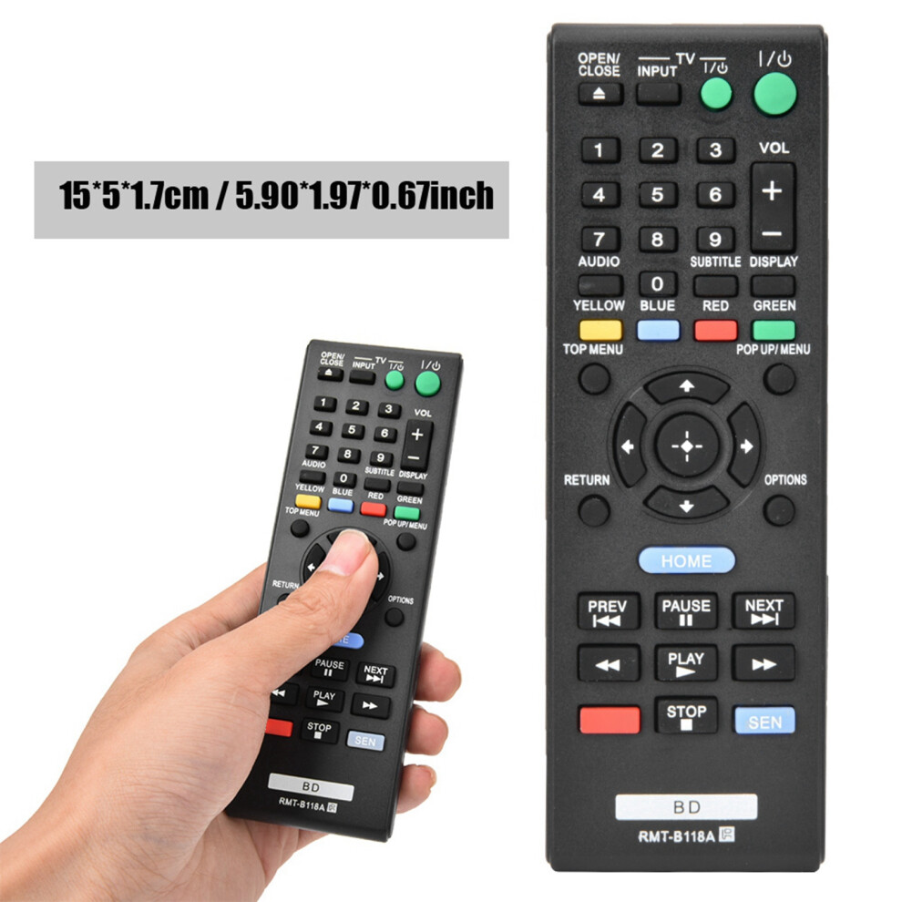 Rmt B118a: Sony Bdp-S185 Remote Control 7340572757104
