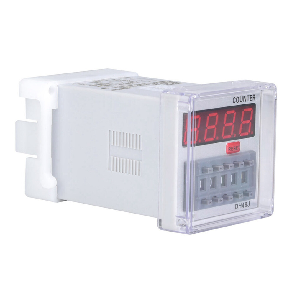Dh48jâA Digital Timer Relay 1Â999900 Count Delay 11ÂPin Led Display 24V 8431393781207