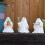 Ensemble de 3 figurines fantomatiques de jardinage d'halloween, 5