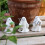 Ensemble de 3 figurines fantomatiques de jardinage d'halloween, 7