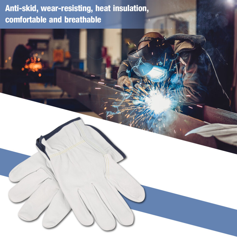 Tig Welding Gloves 90G One Size Natural Sheepskin 3421393781548