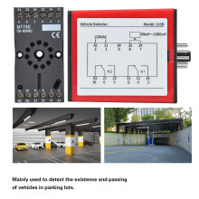 Single-Channel Vehicle Detector 8m1m Coil 2.5W