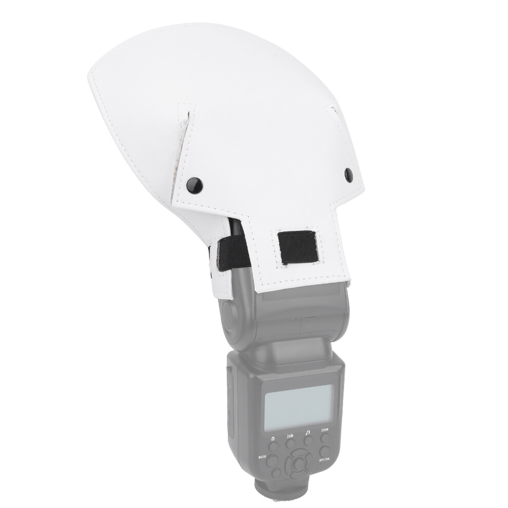 Arc-Shaped Pu Flash Diffuser Reflector, 57G, White 4611393781856