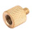 Adapter 3/8 Buchse auf 1/4 Messing 3