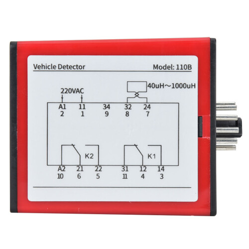 Single-Channel Vehicle Detector 8m1m Coil 2.5W 2