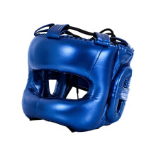 Professionele bokshoofddeksels met verstelbare bandjes-Blauw