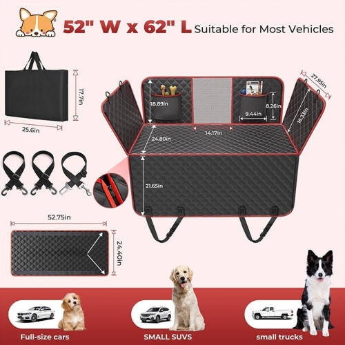 Truck Back Seat Protector for Pet Scratch Resistant-   Normal 2
