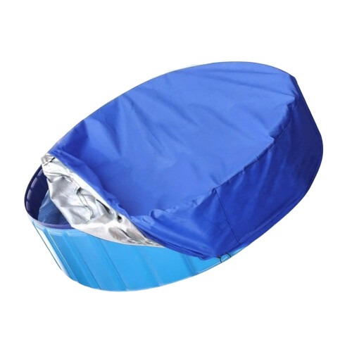 Couverture de filet de feuille de piscine de 182CM,-Bleu