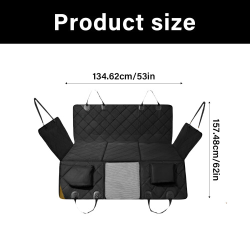 Dog Car Seat Panel Protector Scratch and Dirt Barrier for 2
